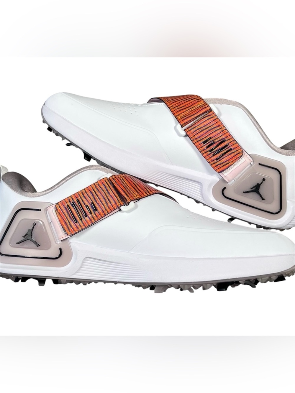 Nike Air Jordan Rev Infrared Golf Shoes Cleats White FV6338-102 Men’s 8 NWT 🔥